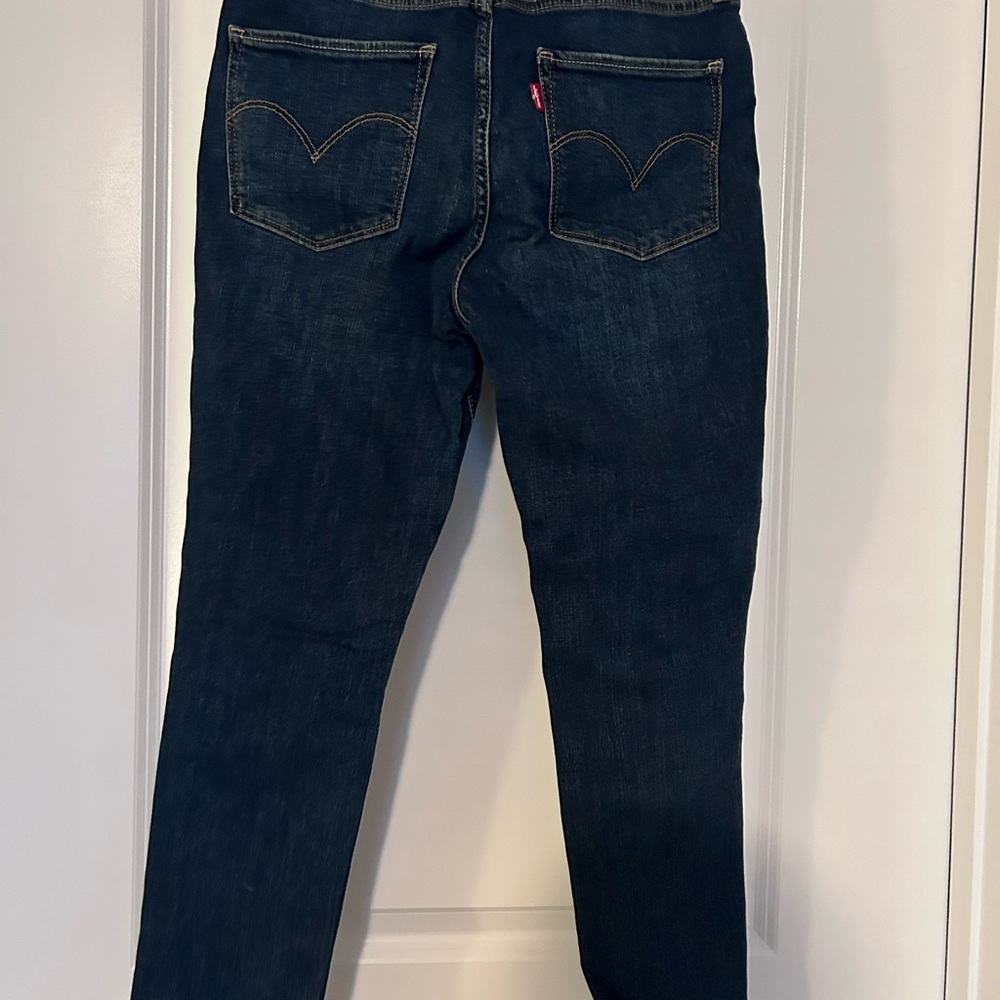 LEVIS • 721 High Rise Skinny Jeans • Blue • 29 - Picture 2 of 8